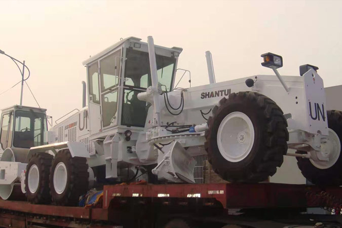 世界有我，山推助力聯(lián)合國(guó)維和任務(wù)。